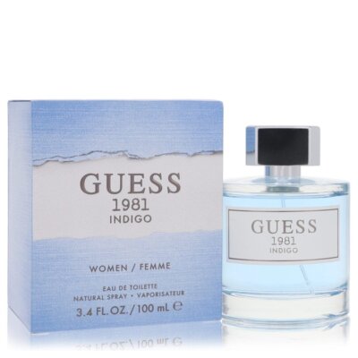 Guess 1981 Indigo by Guess Eau De Toilette Spray 3.4oz/100ml for Women