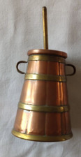 Superbe petit cuivre ancien collection Baratte beurre Villedieu  Mobilier poupée