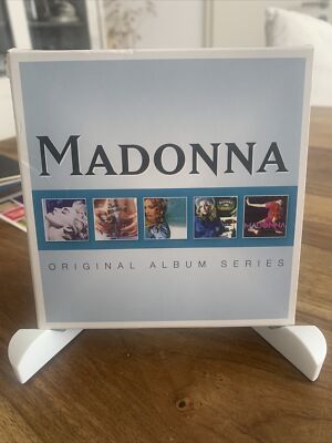 5 CD-Box MADONNA - TRUE BLUE/LIKE A PRAYER/RAY OF LIGHT/MUSIC/CONFESSIONS / TOP