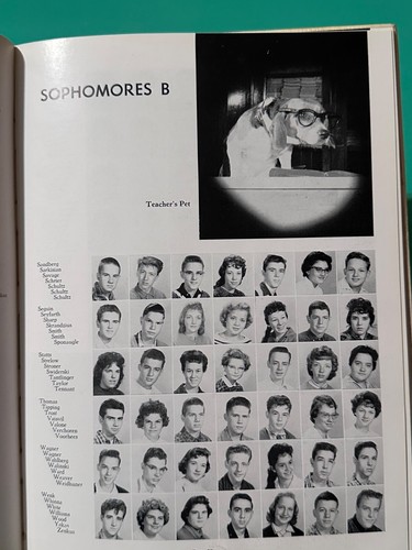VTG 1960 Harper High School Yearbook, Chicago, Illinois Genealogy Use - Picture 15 of 16