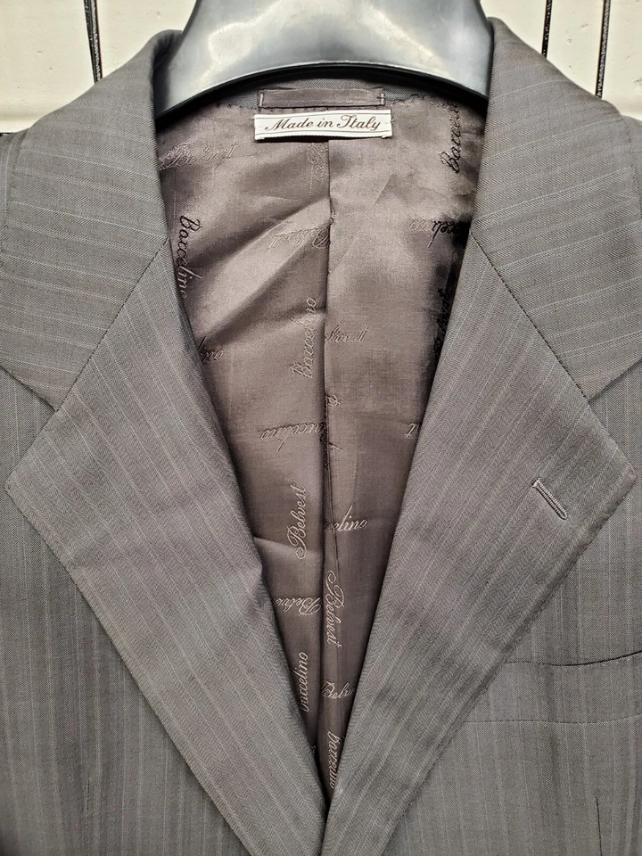 Belvest сделано в Италии куртка в полоску Herringbone 40с супер 140 шерсти - Изображение 2 из 4