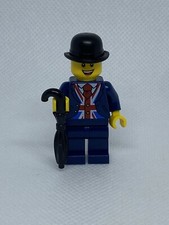 LEGO Lester Minifigure London Leicester Square UK Exclusive Union Jack New.