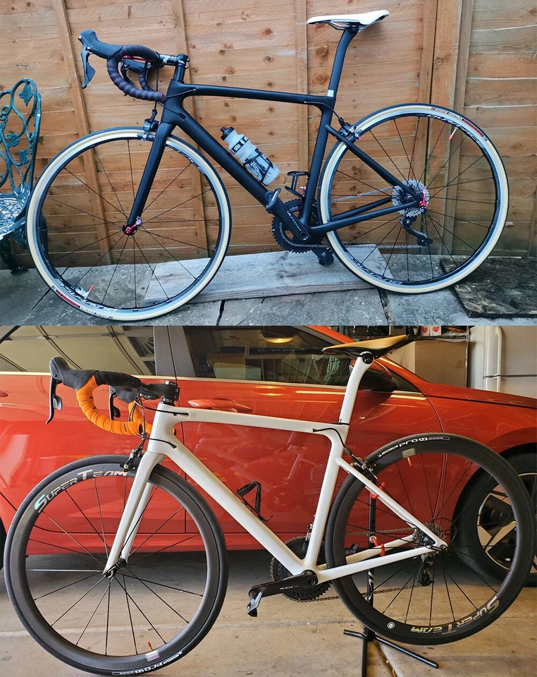 AIRWOLF 700*25c Carbon Rennrad Rahmen Ultraleicht 787g 44-58cm Crystal - Bild 3 von 4