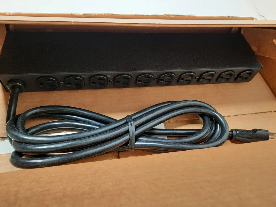 Geist BR100-1025 Rack Mount Power Stripe 10 Outlet - Image 4 of 4