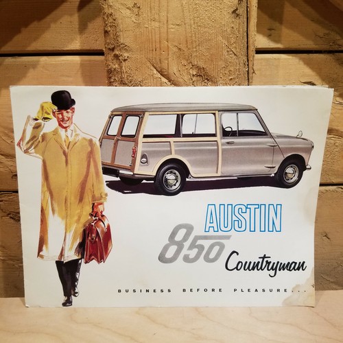 Austin 850 Countryman Station Wagon folleto de ventas BMC 1959-60 - Swanky Barn - Imagen 2 de 12