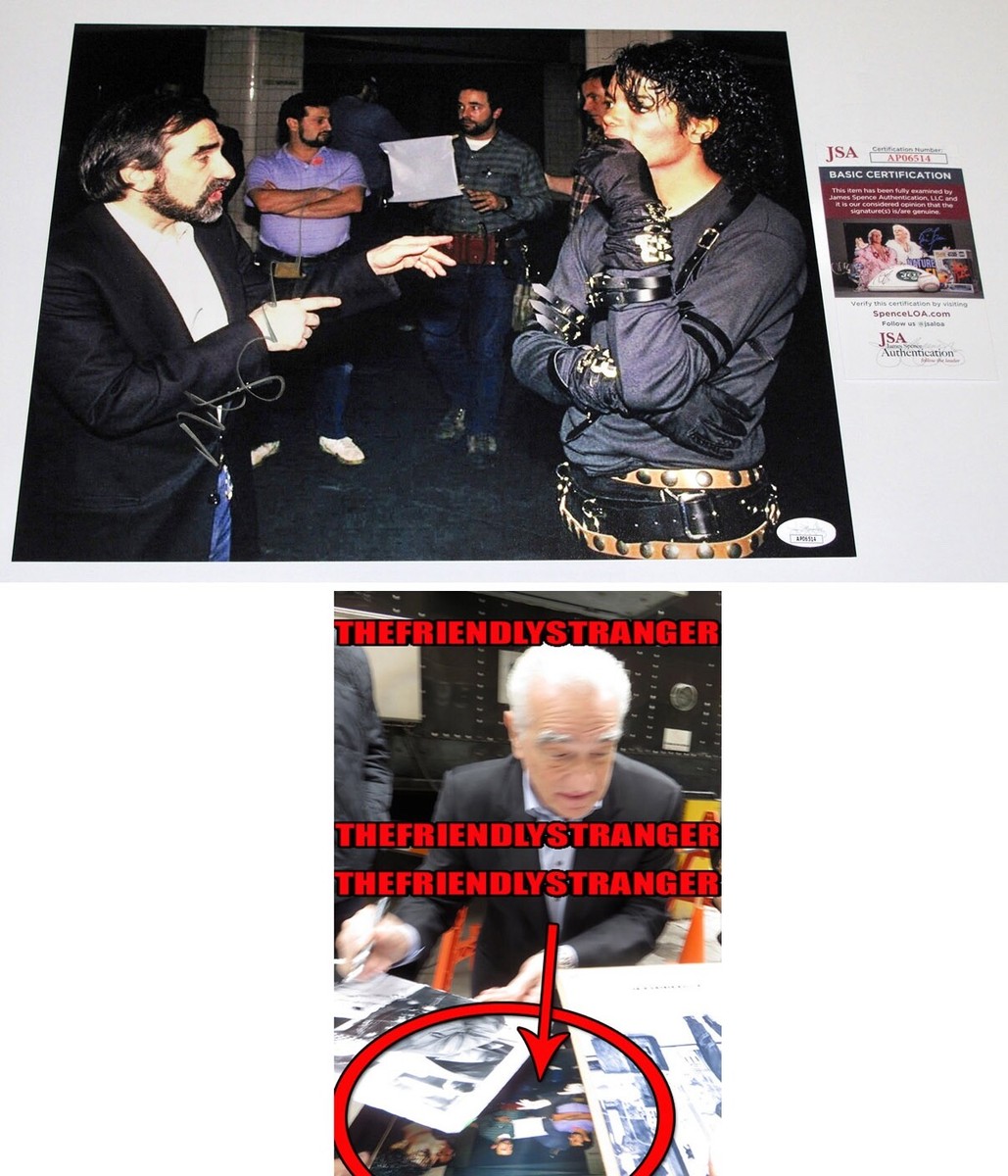 MICHAEL JACKSON 1987 ファンクラブ会員証 会報誌 入会特典 MARTIN SCORSESE signed 