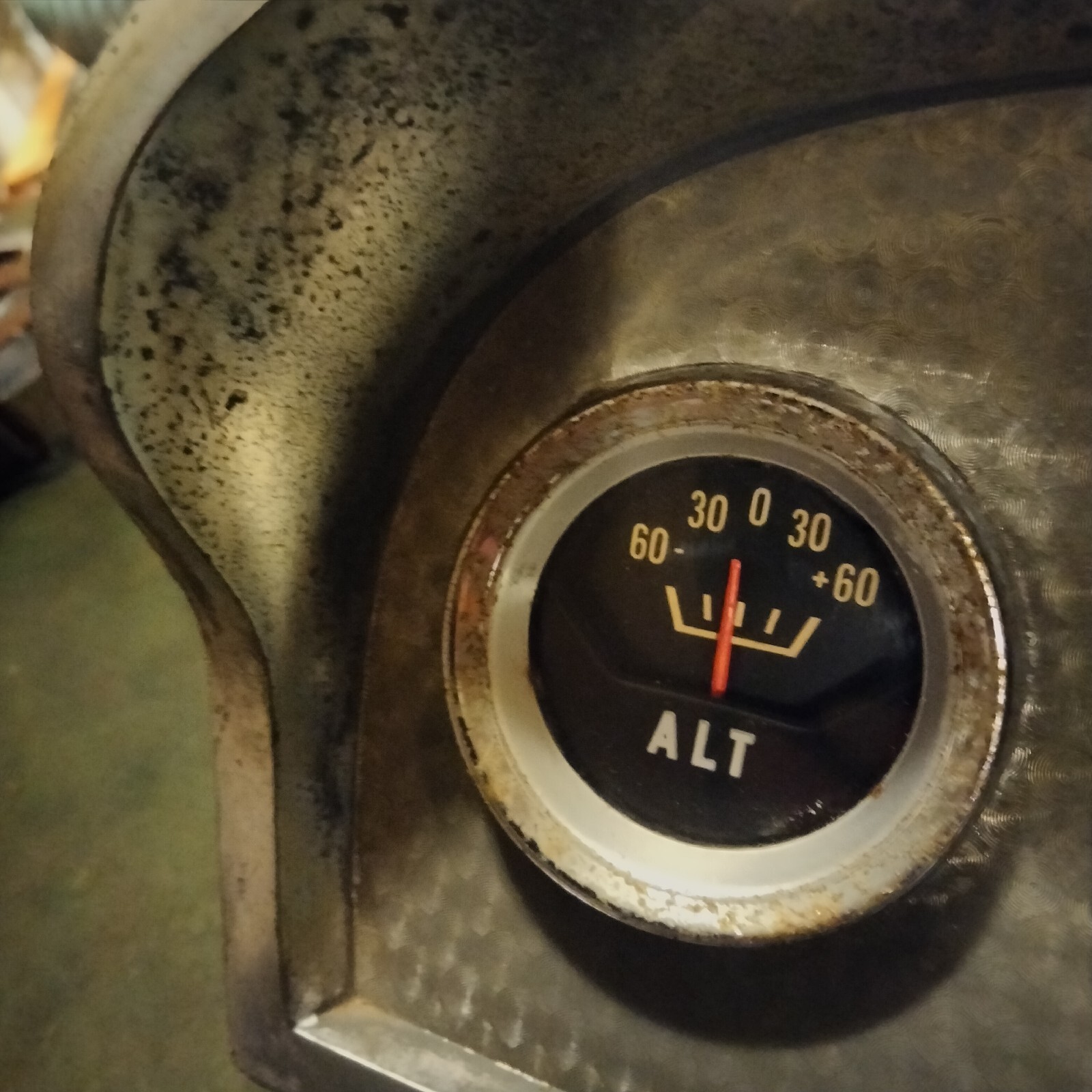 1965 1966 Ford F100 Custom Cab Sweep Instrument Cluster Bezel