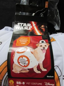 bb8 dog costume