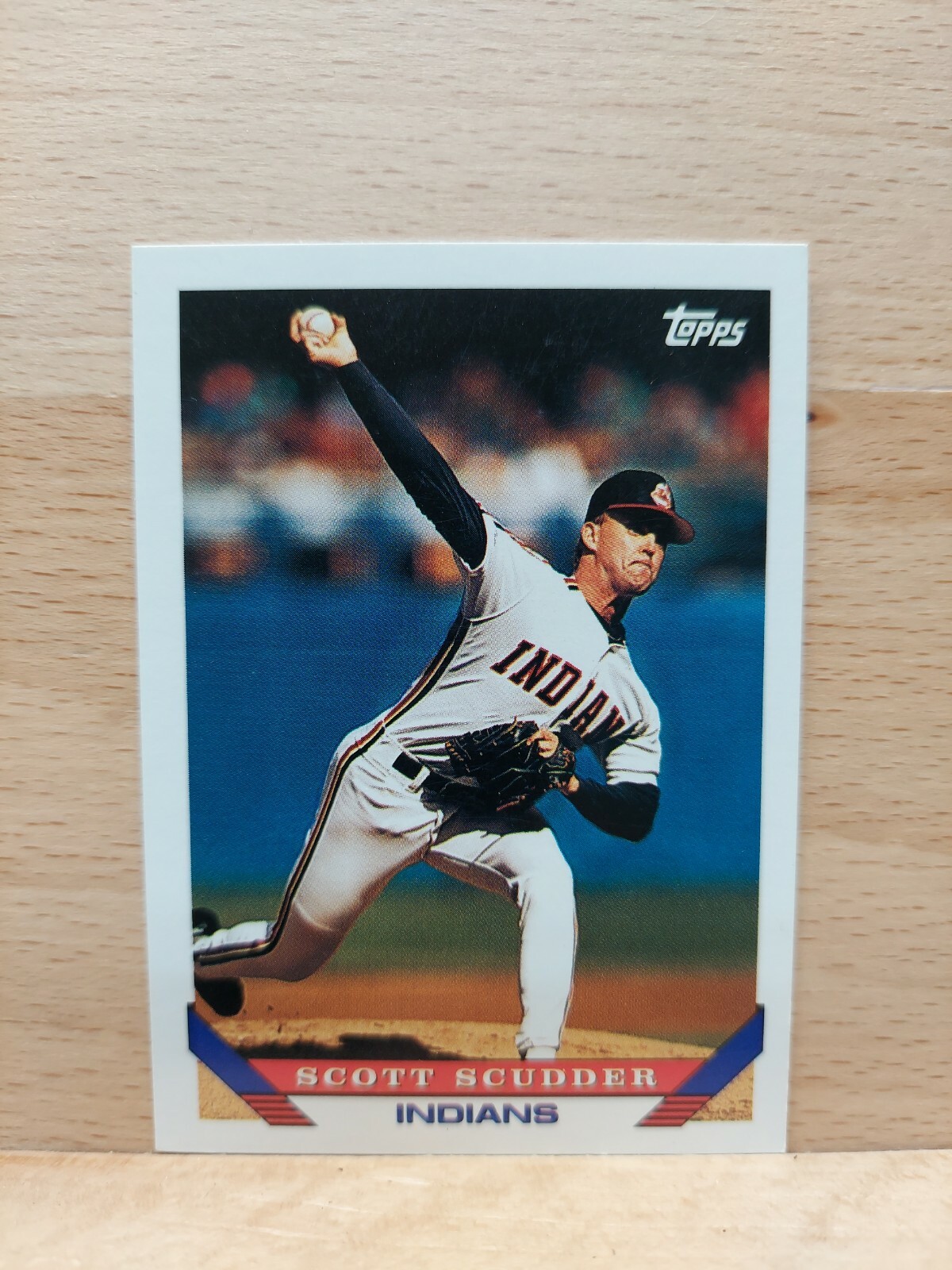 1993 Topps Cleveland Indians Baseball Card #248 Scott Scudder | eBay