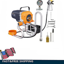 Airless Paint Sprayer 1300W 3300PSI Electric Spray Paint Machine with Stand