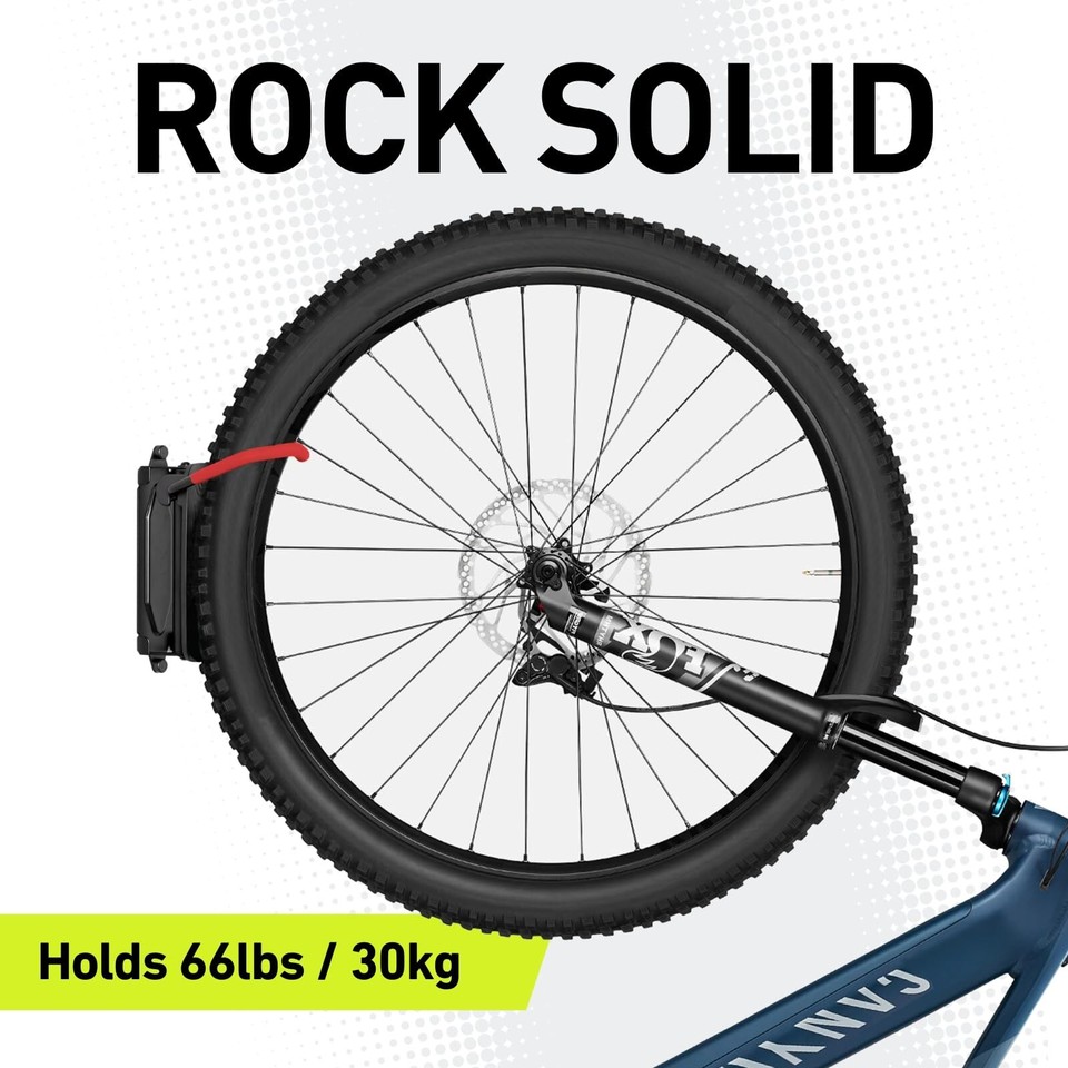 Swivel Bike Wall Mount Vertical Bike Rack Garage Bike Hangers for