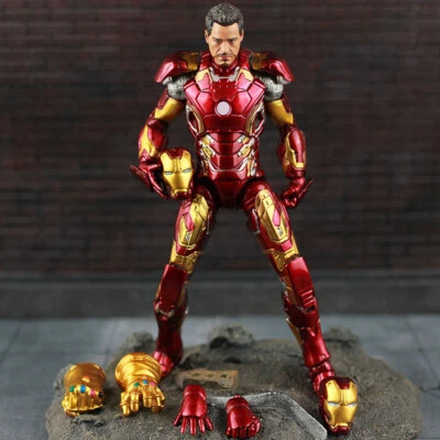 Marvel Avengers Iron Man MK43 Movable Figure Toy Model Kid Toy Collection NO BOX