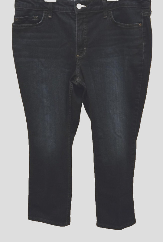 Lee Jeans Women's Size 18 Petite Regular Fit Straight Leg Mid Rise Denim