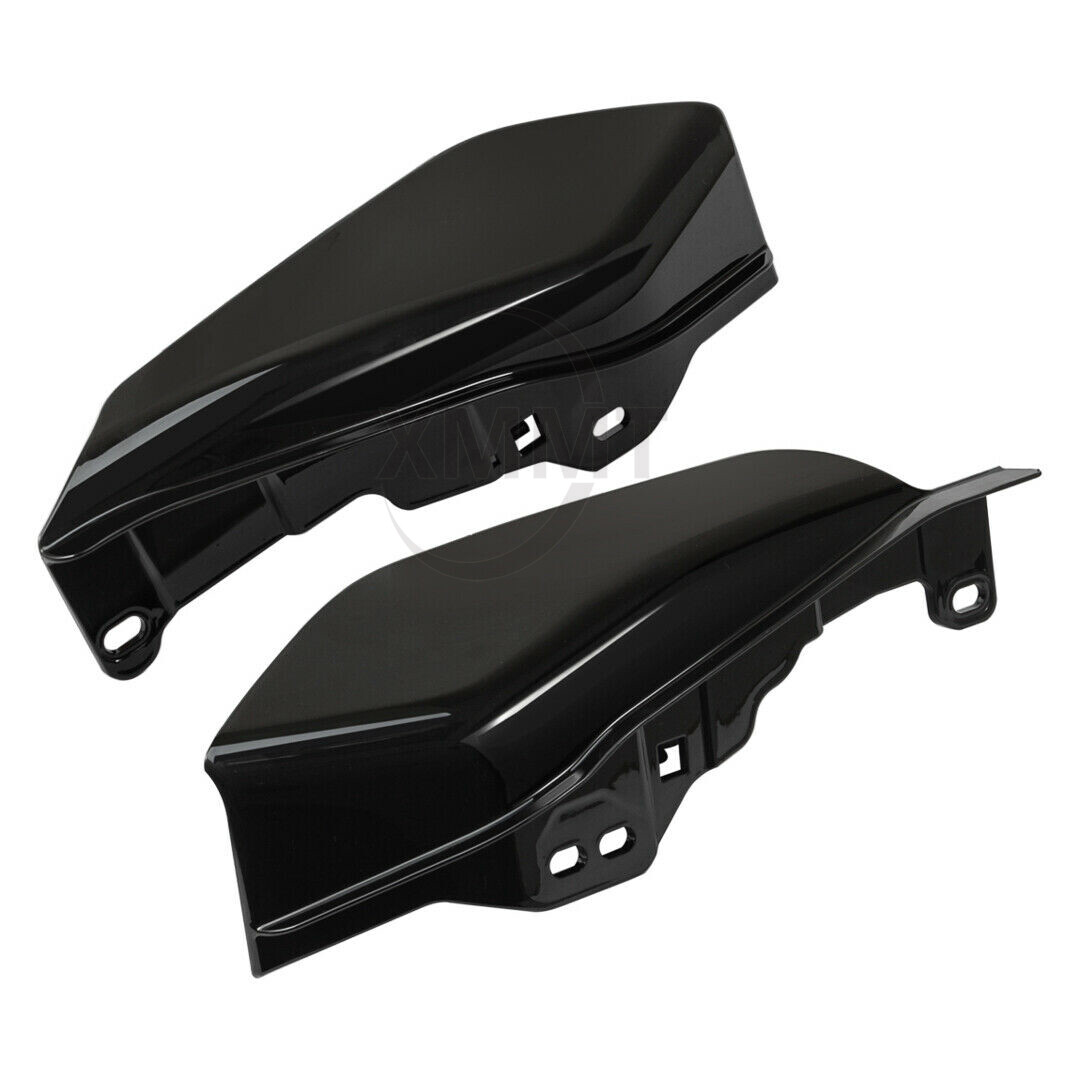 Black ABS Mid-Frame Air Deflector Heat Shield For 2017-2019
