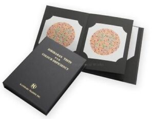 Ishihara Test Chart Books For Color Deficiency 38 Plate Book