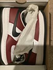 nike air force 1 low white maroon black