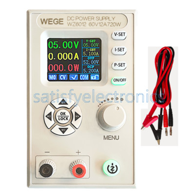 WZ6012 DC Power Supply 60V 12A 720W Variable DC Power Supply NEW