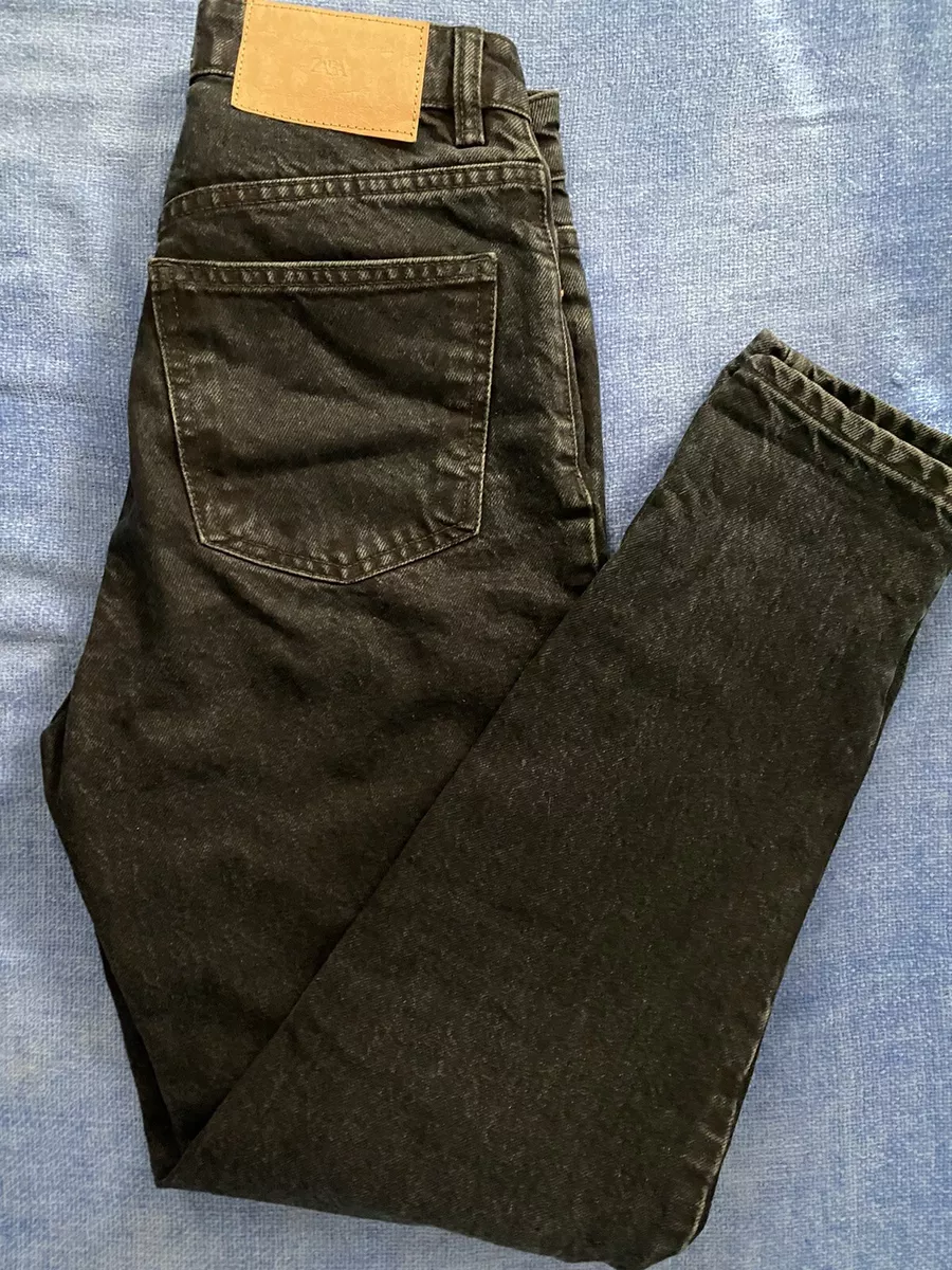 zara mom fit jeans carrot style size EUR 32 US 0 eBay