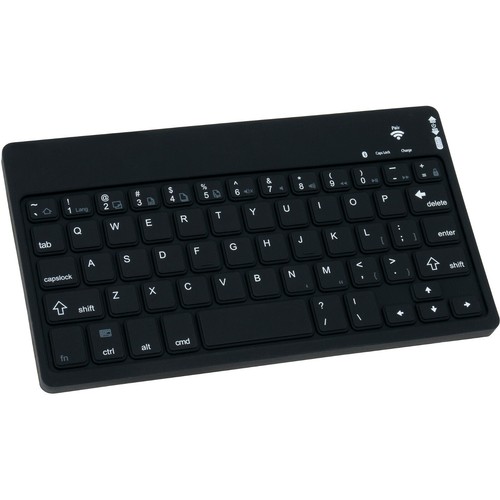 New Onn Universal Compatible PC Tablet Bluetooth 3.0 Wireless Quiet Key Keyboard - Afbeelding 1 van 4