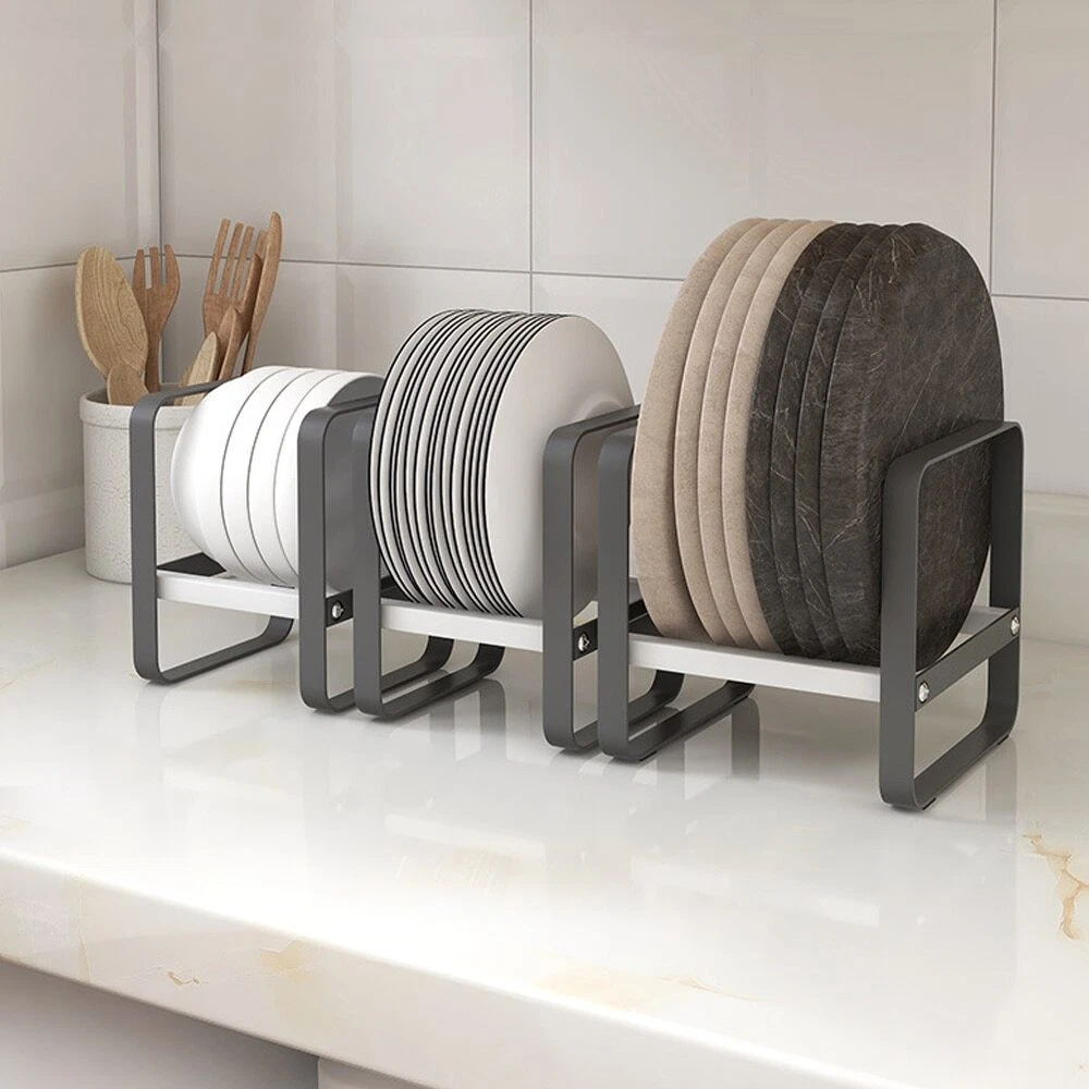 Kitchen Cabinet Organizer Rack Bowl and Plate Storage Dish Racks