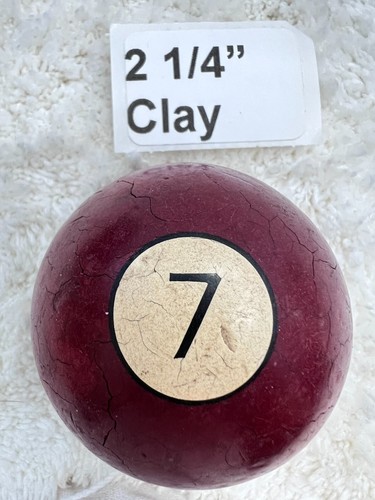 #7 Pool Ball. Antique, Vintage And Current Style Balls. Many To Choose From. - Picture 94 of 296