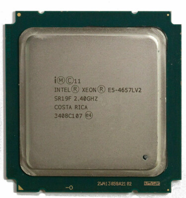 Intel Xeon E5-4657L V2 CPU 12-Core 2.40GHz 30MB 115W SR19F LGA-2011 Processor