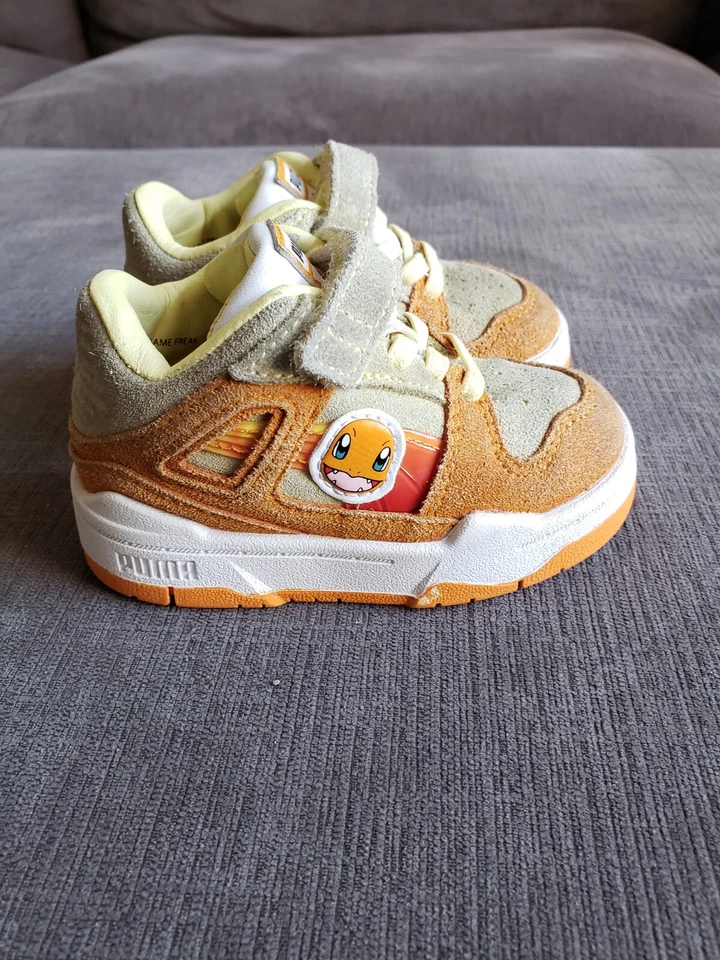 Talla 5C - Niños pequeños PUMA X 2022 SLIPSTREAM CHARMANDER POKEMON ¡MUY RARO!!  Foto 4 de 4