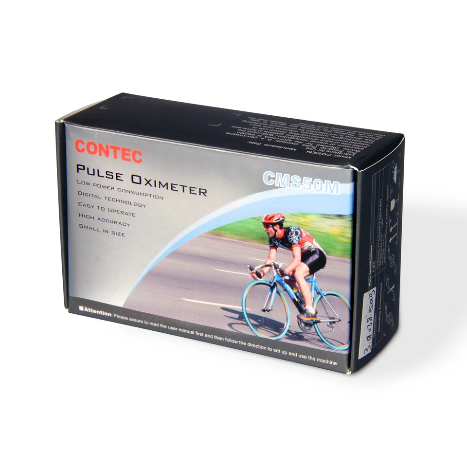 手指脉搏血氧计血氧计传感器便携式心率 SPO2 监测器 — 第 3/4 张图片