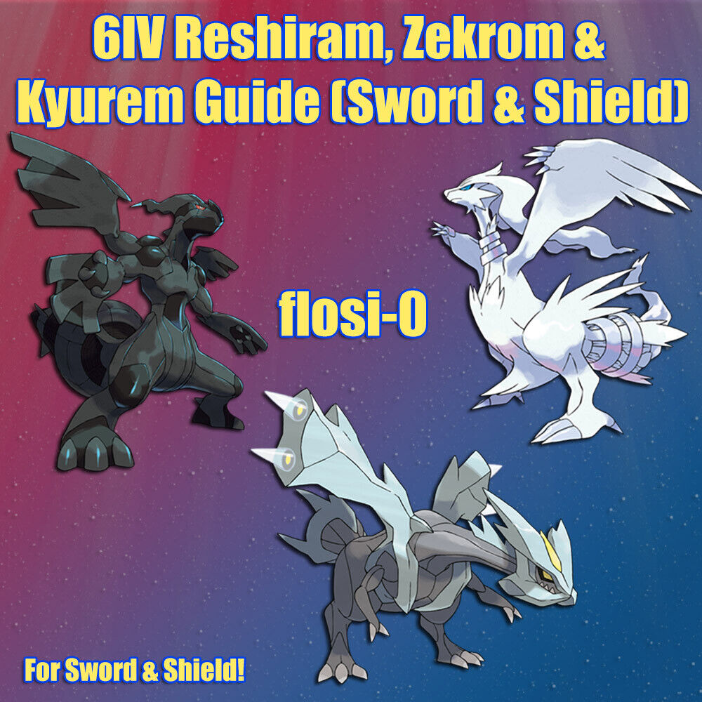 Shiny Reshiram, Zekrom and Kyurem : r/TheSilphRoad