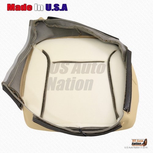 2007 08 2009 Mercedes GL320 GL350 Front Bottoms Genuine Leather Seat Cover TAN - Picture 11 of 11