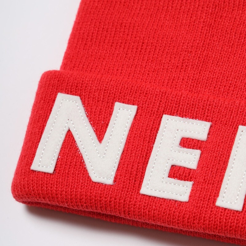 RADIO EVA A264 NERV KNIT CAP/WHITE,RED Evangelion | eBay