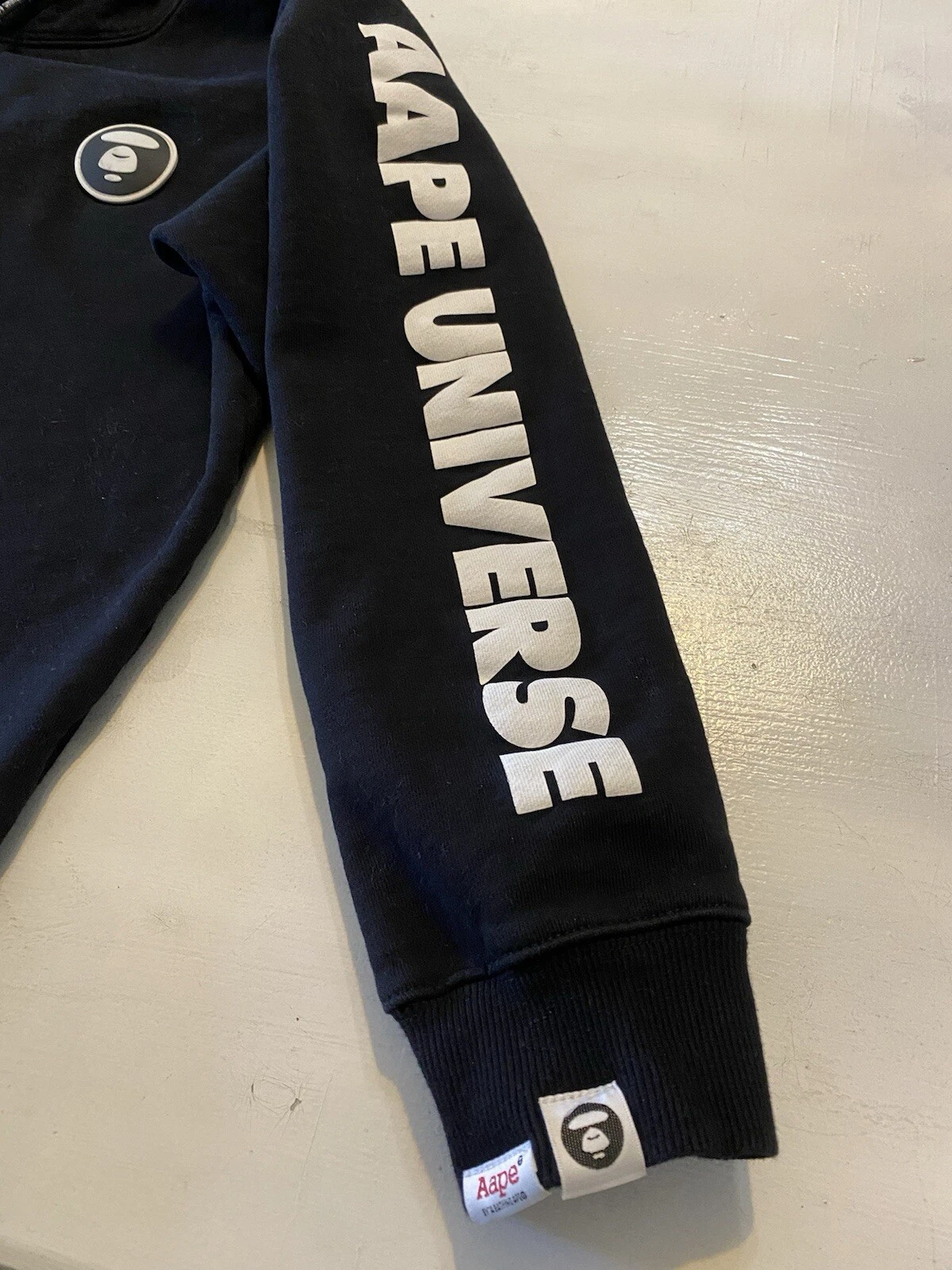 A BATHING APE (BAPE) Felpa con cappuccio uomo Aape By A Bathing Ape Universe maglione manica lunga M