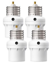 DEWENWILS 4 Pack Dusk to Dawn Light Socket Ad...
