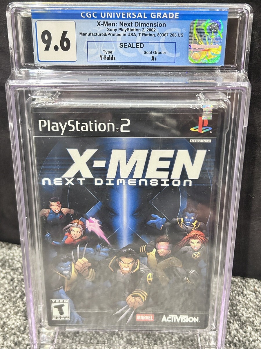X-Men: Next Dimension (Sony PlayStation 2) PS2 - NEW Sealed CGC