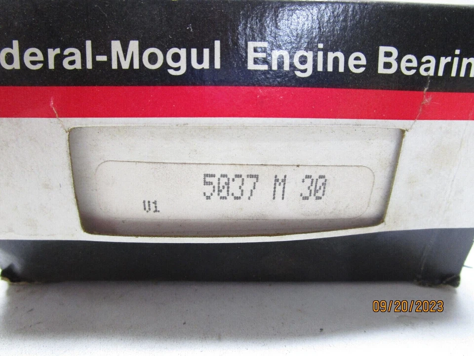 Engine Crankshaft Main Bearing Set Federal Mogul 5037M 30 Foto 4 de 4