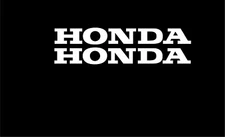 #130 (2) 8.25" Honda Motorcycle Gas Tank Reproduction Decals CBR 900 1000