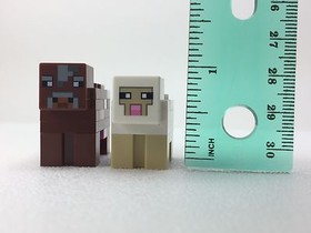 LEGO Minecraft Cow & Sheep Minifigure Animal 21114 NEW Authentic LEGO Animals