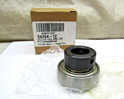 PTI SA204-12 3/4'' Insert Bearing w/ Lock Collar
