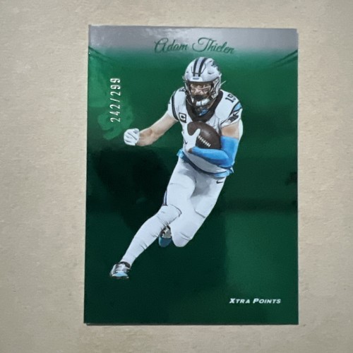 2024 Panini Prestige Xtra Points Blue Premium #41 Adam Thielen /299 Green