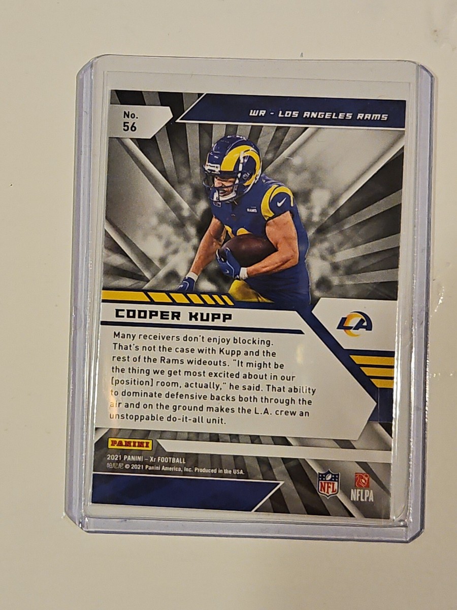 2021 Panini XR Cooper Kupp /249 Los Angeles Rams #56 Red