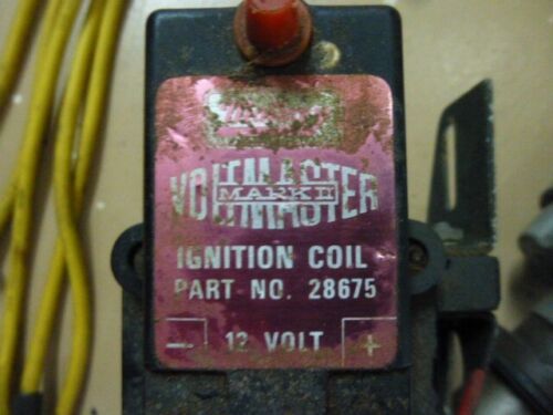 Rare Jack Cotten Thunderbolt Magneto Distributor & Mallory 28675 Voltmaster Coil - Picture 4 of 8