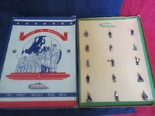 NOS Unused Authenticast History In Miniatures No.323 Rail Roads Series Set W/Box