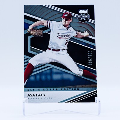 2020 Panini Elite Extra Edition Asa Lacy /999 #4