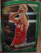 2025 Panini Prizm WNBA Elizabeth Kitley Green Pulsar #/25 Aces Card #41
