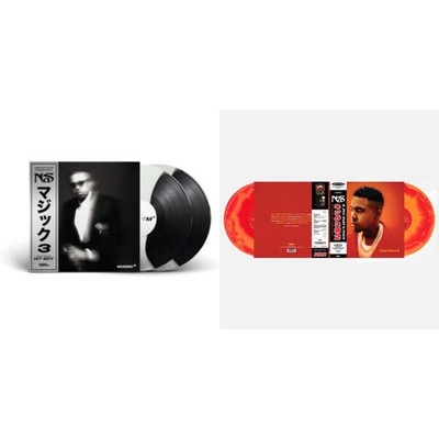 Nas MAGIC 3枚セット Nas - Magic 3 (2LP/Coloured Vinyl) & King's Disease Ii (Red