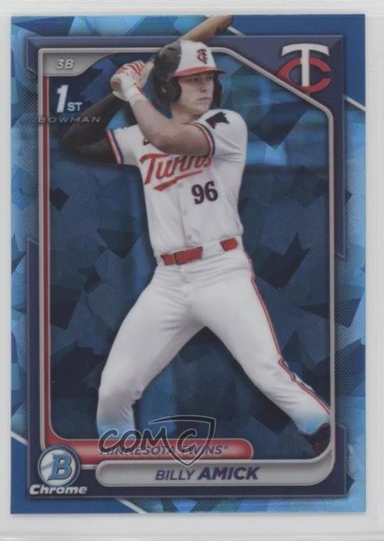 2024 Bowman Chrome Draft Sapphire Edition Billy Amick #BDC-68 1i7n