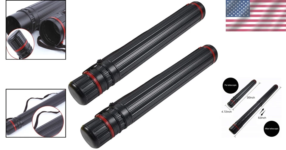 Expandable Black Art Tube - Waterproof XL Size - Image 2 of 4