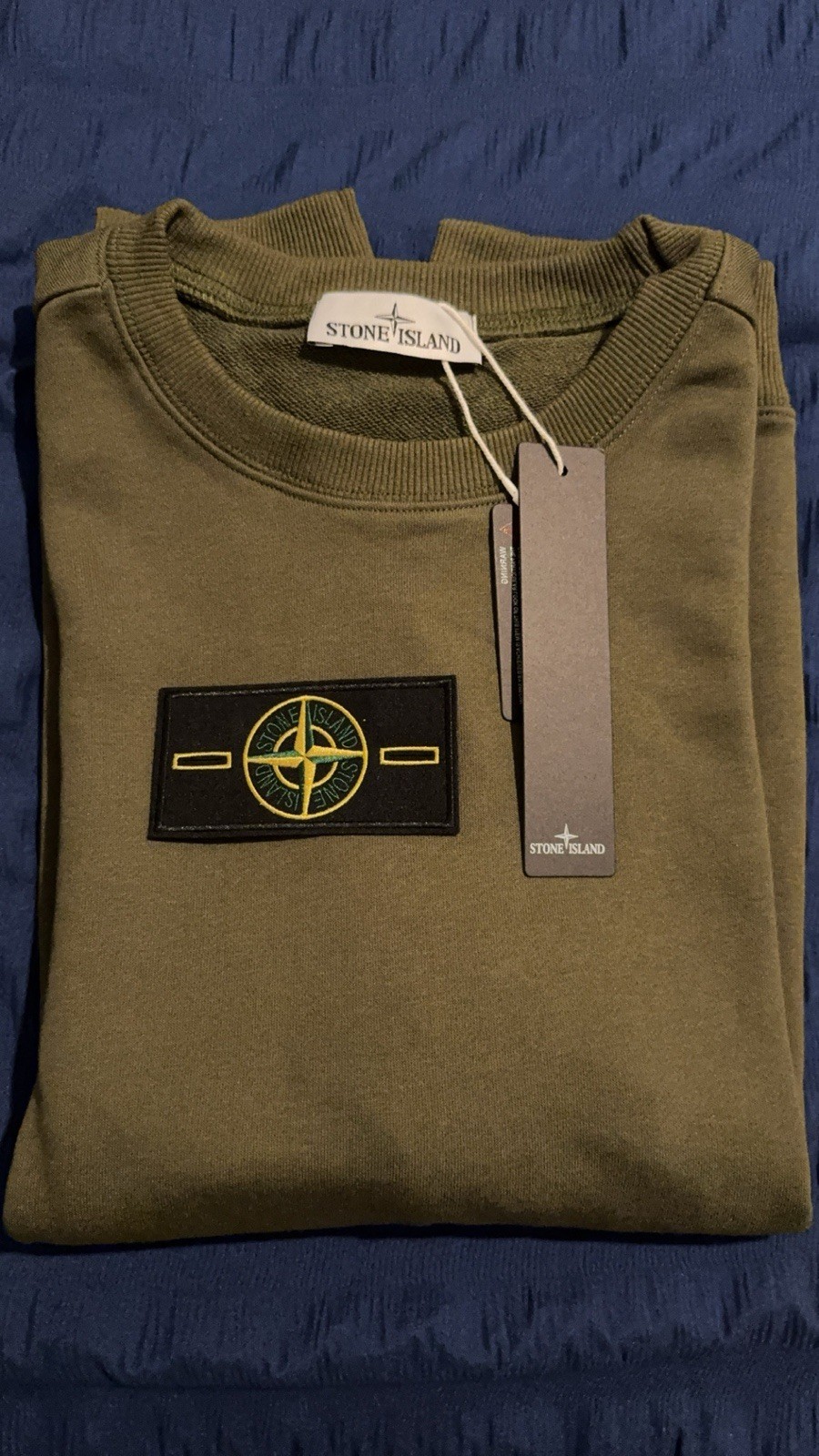 Stone Island Sweatshirt Khaki Mens XL