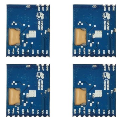 4X 5,8 GHz RX5808 Kabelloses Audio-Video-Empfängermodul 3,5 - 5,5 V 7-Kanal9241
