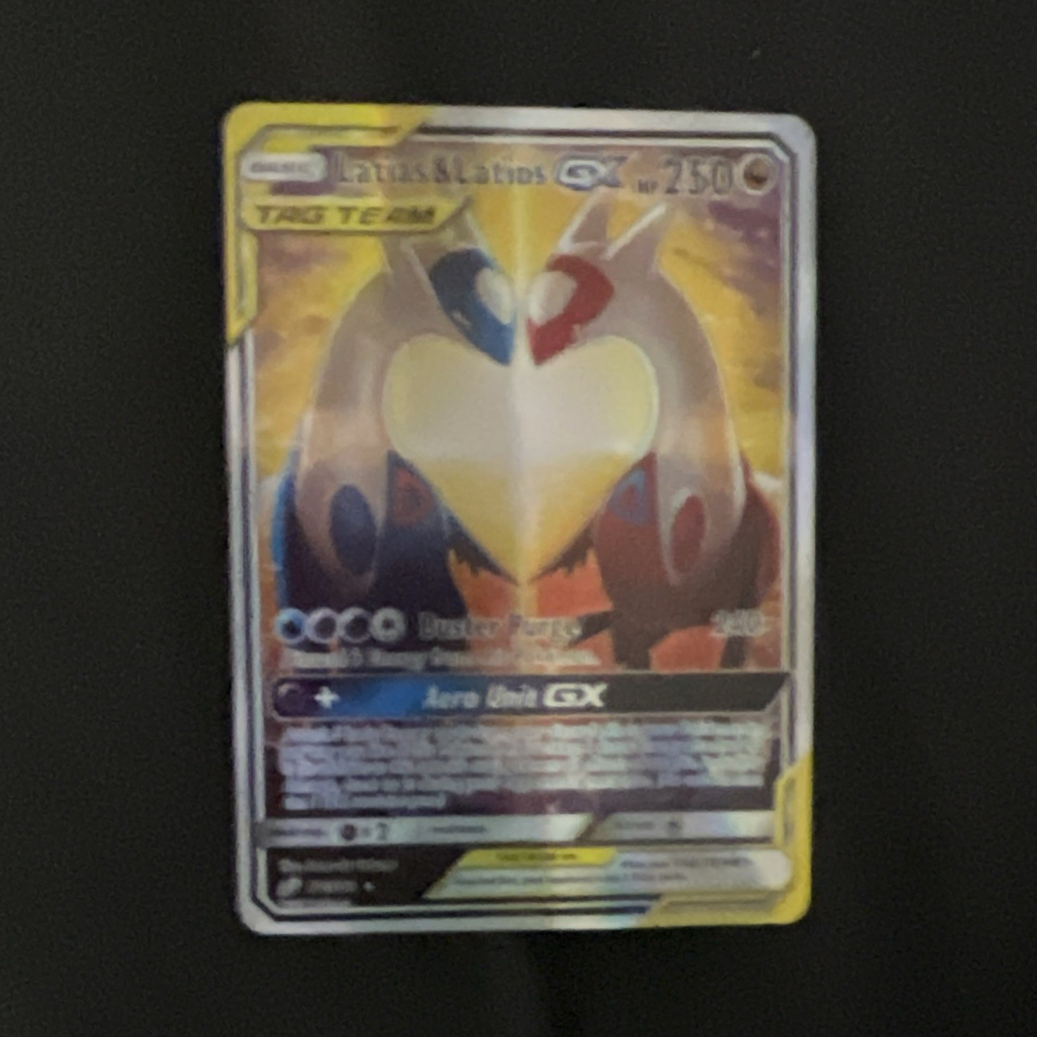 The Pokémon Company Latias & Latios GX TAG TEAM 105/095 SM9 Holo SR JP 250HP